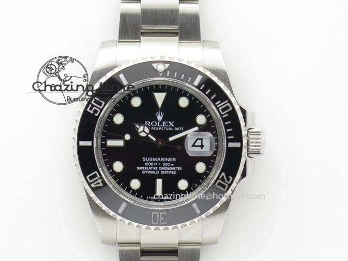 MiroTime 0111 Submariner 116610 LN Black Ceramic ARF 1:1 Best Edition 904L SS Case and Bracelet A2824 V FastDry 2850